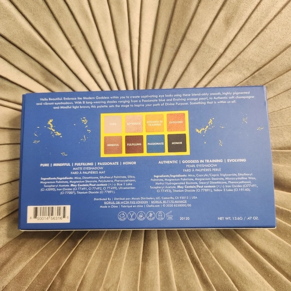 DIVINE PURPOSE LIMITED EDITION EYESHADOW PALETTE 8 Vibrant Matte